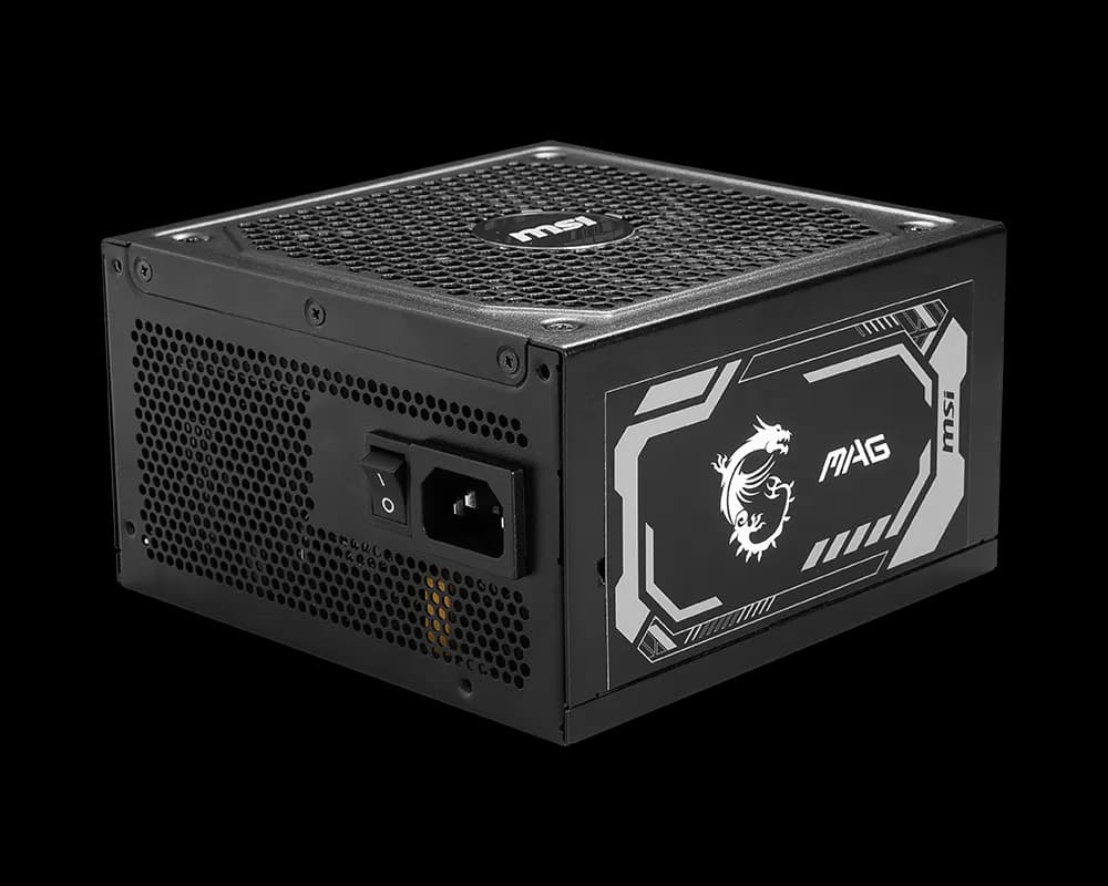 POWER SUPPLY - MSI MAG 1000W A1000GL 80+ GOLD PCIE5 MODULAR