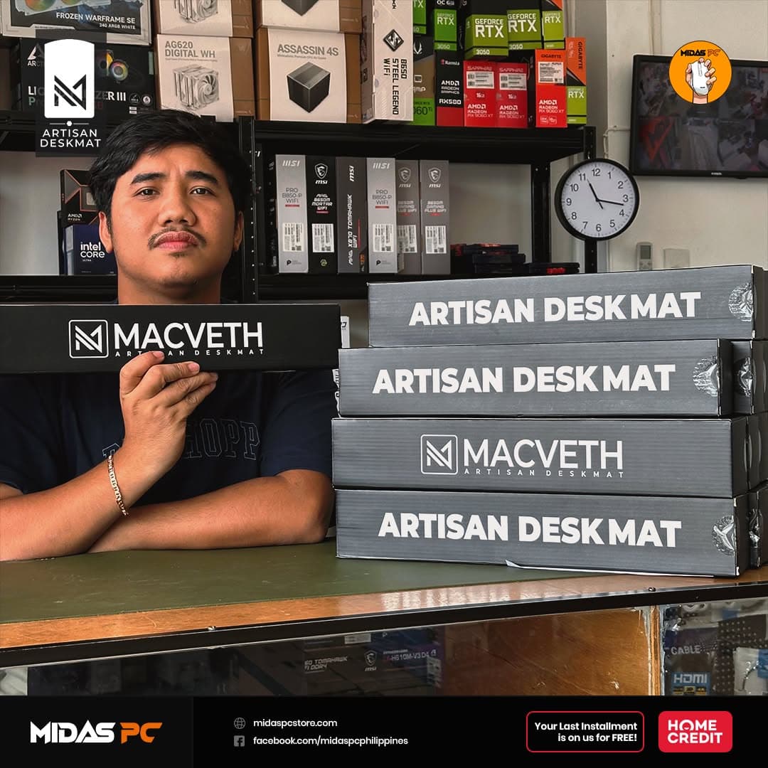 GAMING MOUSEPAD - MACVETH | 800x300x4mm | SMOOTHGLIDE+